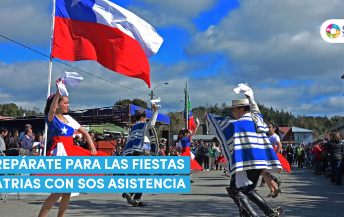 PREPÁRATE PARA LAS FIESTAS PATRIAS CON SOS ASISTENCIA